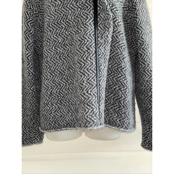 Eileen Fisher Wool/Alpaca Blend Knit Full Zip Jacket Size XL - Picture 4 of 8